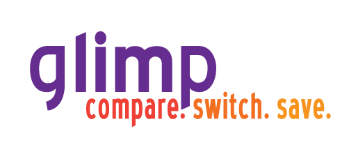 Glimp logo with white background